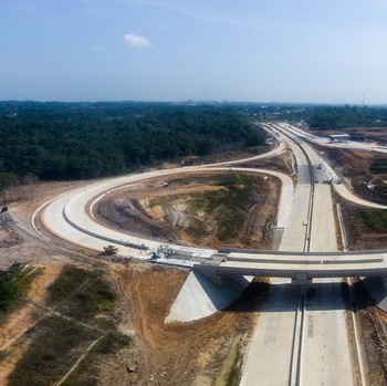 Ciamik! Nih Penampakan Tol di Lokasi Calon Ibu Kota Baru