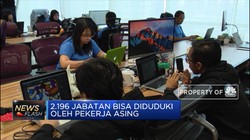 Aturan Baru, 2.196 Jabatan Ini Boleh Diisi Pekerja Asing