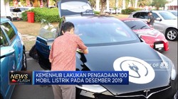 100 Mobil Listrik Disiapkan Bagi Pejabat