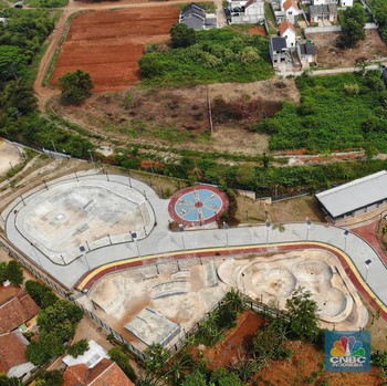 Telan Rp 90 M, Ini Penampakan Terkini Proyek Alun-alun Depok