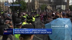 Brexit Makin Sengit, Massa Lanjutkan Unjuk Rasa