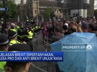 Brexit Makin Sengit, Massa Lanjutkan Unjuk Rasa