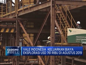 Vale Indonesia Keluarkan Biaya Eksplorasi USD 761 Ribu