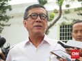 Yasonna Laoly, Budi Karya, Sofyan Djalil Tiba di Istana