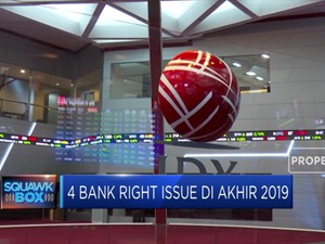 Empat Emiten Sektor Perbankan Siap Right Issue