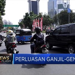 Hari Ini Perluasan Ganjil-Genap Resmi Berlaku