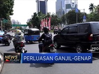 Hari Ini Perluasan Ganjil-Genap Resmi Berlaku