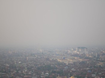 Kabut Asap di Sampit Parah, Penerbangan Batal!