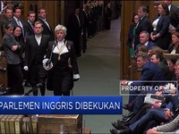 Sah! Parlemen Inggris Dibekukan 5 Pekan