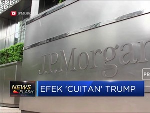 JP Morgan Buat Indeks Ukur Dampak Cuitan Trump