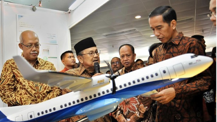 BJ Habibie dan Kejayaan Industri Pesawat Terbang Nusantara