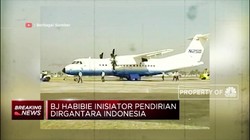 BJ Habibie Inisiator Pendirian Industri Dirgantara Indonesia