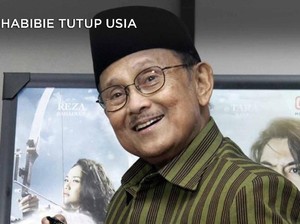 Innalillahi, BJ Habibie Tutup Usia