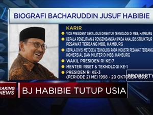 Ini Jejak Karir BJ Habibie, Sang Presiden RI Ke-3