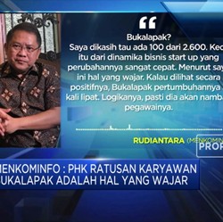 Menkominfo : PHK Bukalapak Itu Hal Wajar