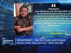 Menkominfo : PHK Bukalapak Itu Hal Wajar