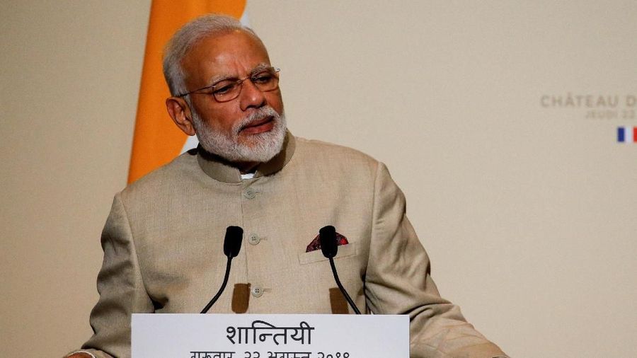 Presiden Joko Widodo (Jokowi) melakukan pertemuan bilateral dengan Perdana Menteri (PM) India Narendra Modi