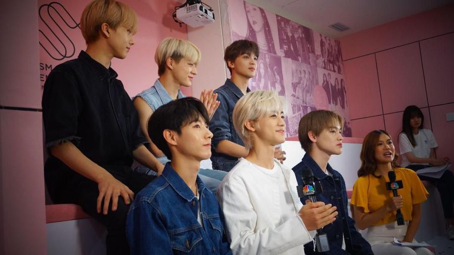 NCT Dream mendatangi Indonesia dalam acara Konser Korean Wave 2019 di Econvention Ancol.