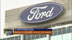 Peringkat Utang Ford Jatuh Ke Level Sampah