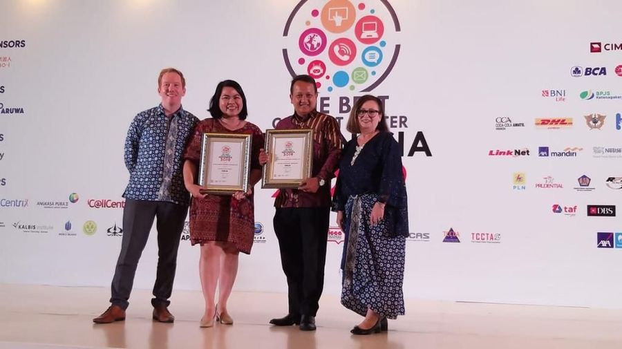 BNI Contact Center meraih dua medali emas sekaligus dalam ajang The Best Contact Center Indonesia.