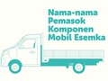 INFOGRAFIS: Daftar Pemasok Komponen Mobil Esemka
