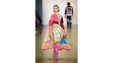 Empat perancang Indonesia tampil di Galery II, Spring Studios, New York pada 9 September 2019 waktu setempat, atau hari keenam gelaran NYFW yang berlangsung dari 4-11 September 2019. (Ilya S. Savenok/AFP)