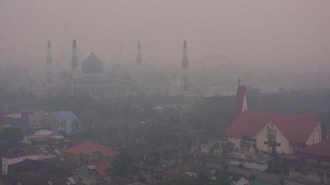 Pekanbaru Dikepung Asap Pns Hamil Diizinkan Kerja Dari Rumah