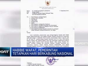 Habibie Wafat, Pemerintah Tetapkan 3 Hari Berkabung Nasional