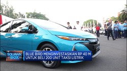 Blue Bird Berencana Tambah 200 Unit Taksi Listrik