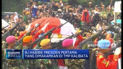 BJ Habibie Presiden Pertama Dikebumikan di TMP Kalibata
