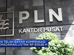 Bayar Kompensasi Listrik Padam, PLN Habiskan Rp 839,88 Miliar