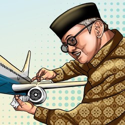 BJ Habibie Punya Banyak Warisan Bagi RI, Apa Saja?