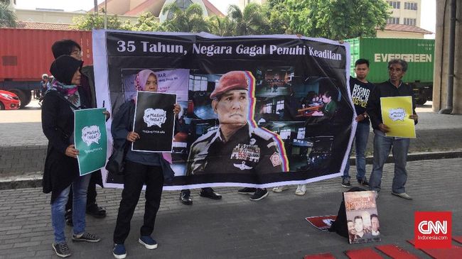 Trauma Korban Peristiwa Tanjung Priok Belum Hilang
