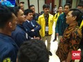 Mahasiswa Bentangkan Spanduk SOS di Uji Kelayakan Irjen Firli