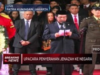 Jenazah BJ Habibie Dilepas Secara Kenegaraan