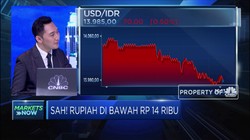 Rupiah Perkasa, Tembus Ke Bawah Rp 14.000 per Dolar AS