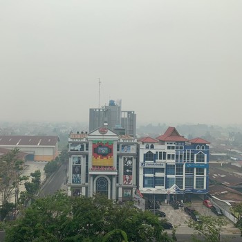 Pak Jokowi Tolong, Asap Makin Parah di Pekanbaru & Palembang