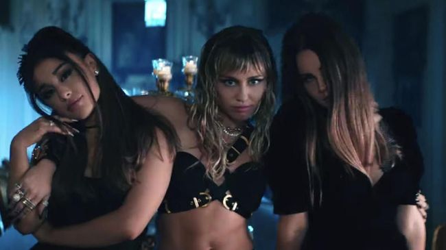 Kolaborasi Ariana-Miley-Lana untuk 'Charlie's Angels' Dirilis