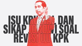 INFOGRAFIS: Isu Krusial dan Sikap Jokowi soal Revisi UU KPK