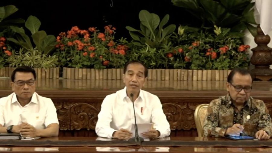 Jokowi tegaskan tak akan ada perppu untuk revisi UU KPK.