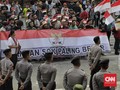 Massa Susulan Datang Gelar Aksi Dukung Revisi UU KPK