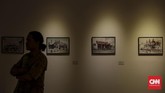 Galeri Nasional Indonesia bersama Kementerian Pendidikan dan Kebudayaan menggelar Festival Sketsa Indonesia bertajuk Sketsaforia Urban. (CNN Indonesia/Bisma Septalisma)
