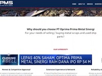 Optima Prima Metal Tetapkan Harga IPO Rp 135 Per Saham