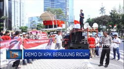 Demo di KPK Berujung Ricuh