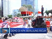 Demo di KPK Berujung Ricuh