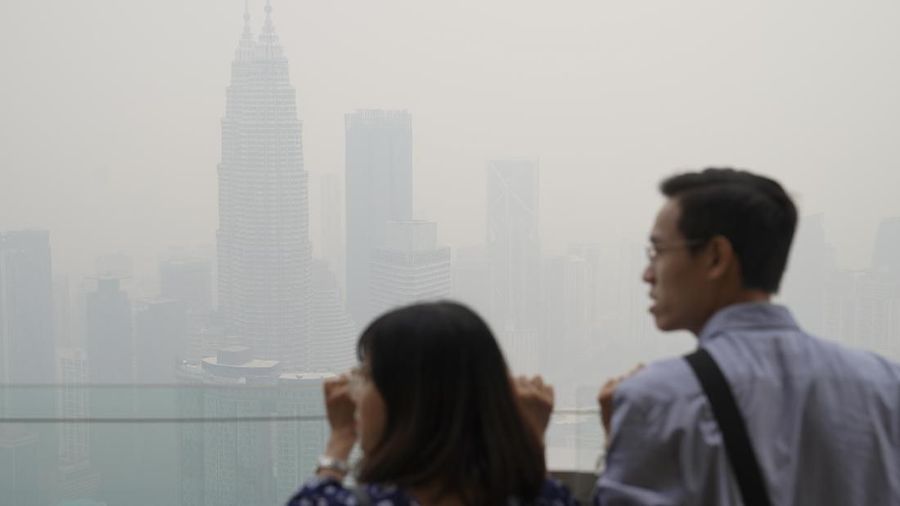Asap kebakaran hutan sampai Malaysia