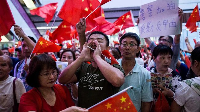 Pedemo Hong Kong Dukung Indonesia hingga Persiapan HUT China
