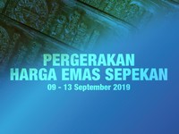 Sedih.. Ini Pergerakan Emas Antam dan Dunia Dalam Sepekan