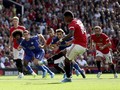 MU Unggul 1-0 atas Leicester di Babak Pertama