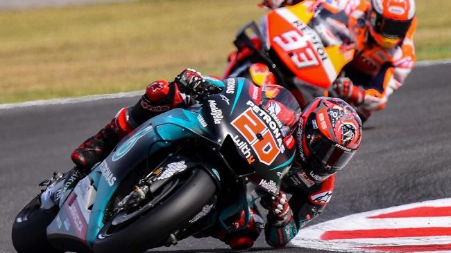 Quartararo: Marquez Manusia Biasa dan Bisa Dilewati